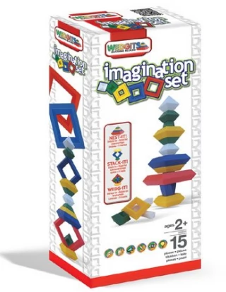 Конструктор WEDGITS "Imagination Set" 15 деталей