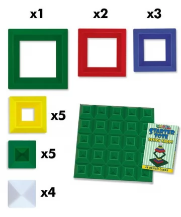 Конструктор WEDGITS "Starter Activity Kit" 20 деталей