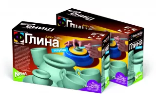 Глина голубая