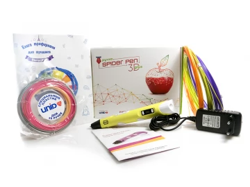3D ручка Spider Pen PLUS с ЖК дисплеем