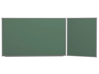 Двухэлементная магнитно-меловая доска 100х225, створка слева или справа