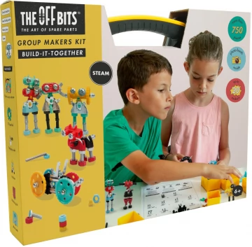 Игрушка – конструктор The Offbits Group Makers Kit (750 деталей в комплекте)