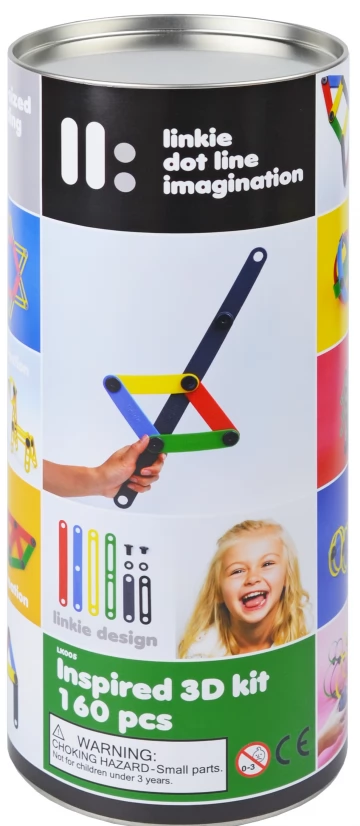 Гибкий конструктор Линки 3D (Linkie 3D) 160 дет.