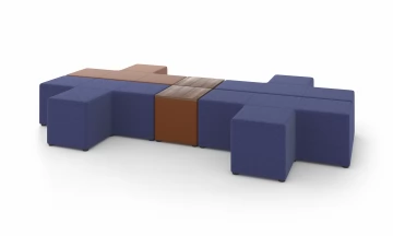 Компоновка M22-4Px4,1Tx2 blue-yellou M22 - Tetris Тетрис