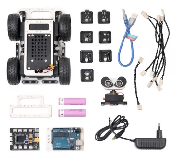 Образовательная робототехническая платформа Omegabot с комплектом датчиков Комплект Базовый