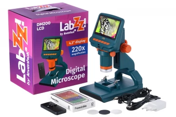Цифровой микроскоп Levenhuk LabZZ DM200 LCD 