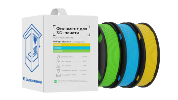 Образовательный комплект для изучения 3D-печати и аддитивных технологий в школе (Комплект «3D Принтик»)