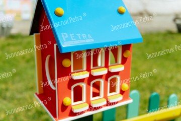 Модуль «Птичья столовая»  из экопластика Petra ® и нержавеющей стали 