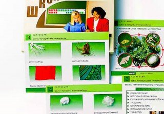 Коллекция "Шелк и продукты его переработки" (средн. шк.)