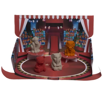 «Цирк» 2 кг. Два цвета песка - песочный и красный