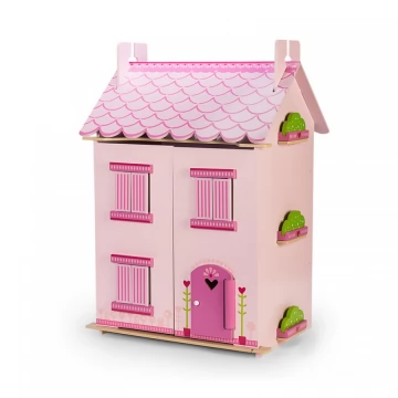 Деревянный Кукольный домик Кукольный домик "Нежные сердечки" с мебелью, Le Toy Van
