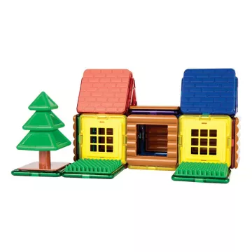 Магнитный конструктор MAGFORMERS 705006 Log cabin set 