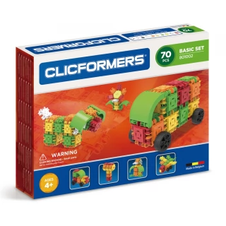 Конструктор CLICFORMERS 801002 Basic Set 70 деталей 