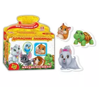 ИГРА МАГНИТНАЯ "ДОМАШНИЕ ЛЮБИМЦЫ"